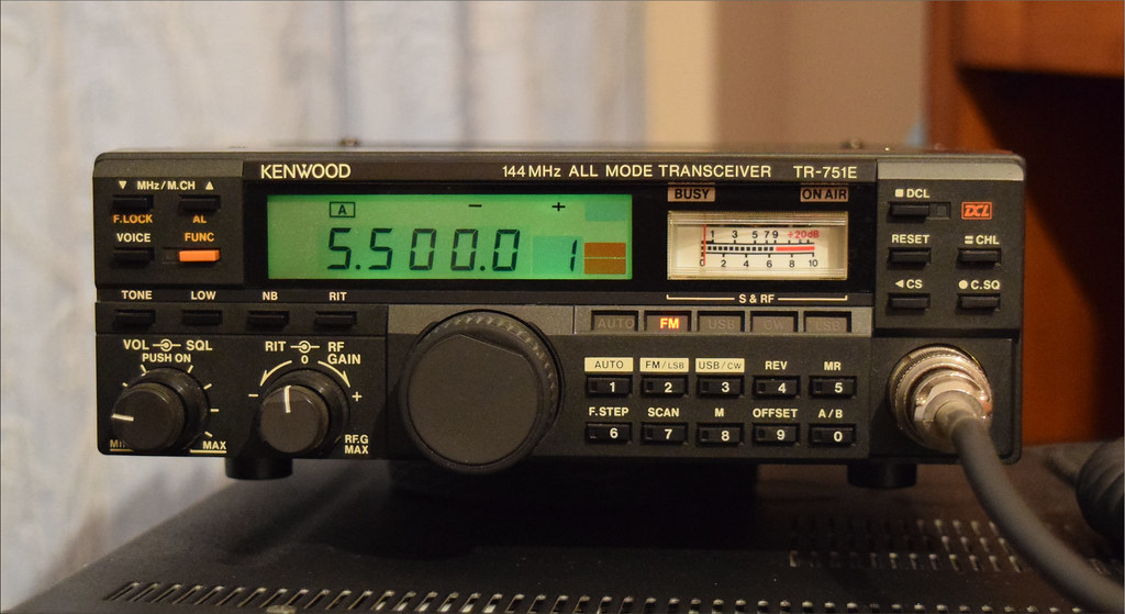 Kenwood TR-751E VHF ALL Mode 144Mhz Transceiver | This is my… | Flickr