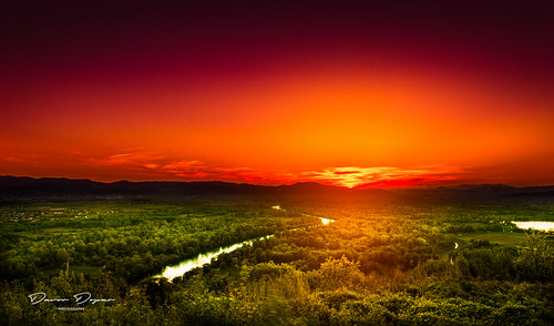 road travel sunset sky panorama sunlight mountain nature grass river landscape spring colorful purple croatia zagreb distance isolated hillview zapresic