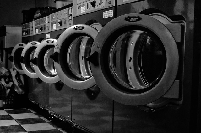 Cheshunt laundry by night