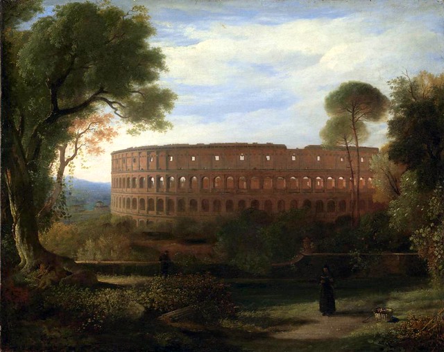 Sir Charles Lock Eastlake (Plymouth, 1793 - Pisa, 1865) El Coliseo desde el Esquilino (1822)