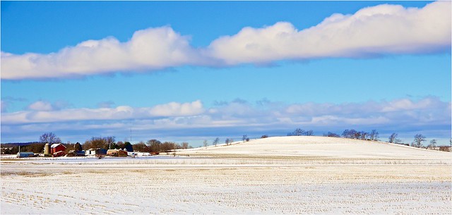 Central Wisconsin Winter Landscape