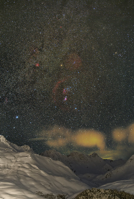 Orion over Arosa