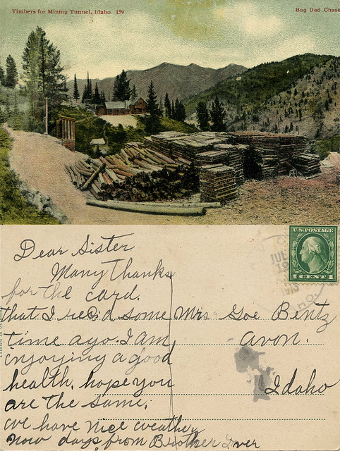 Big Timbers, 1913 - Avon, Idaho
