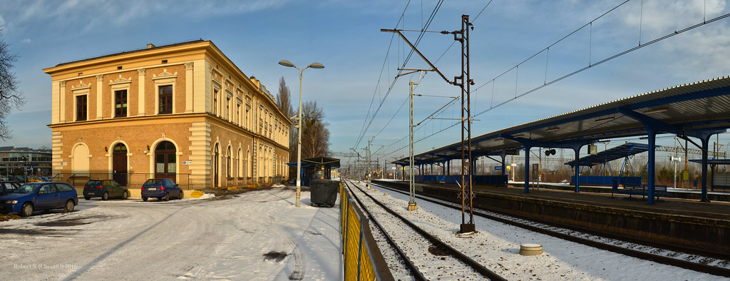 Tarnowskie Góry railway station panorama