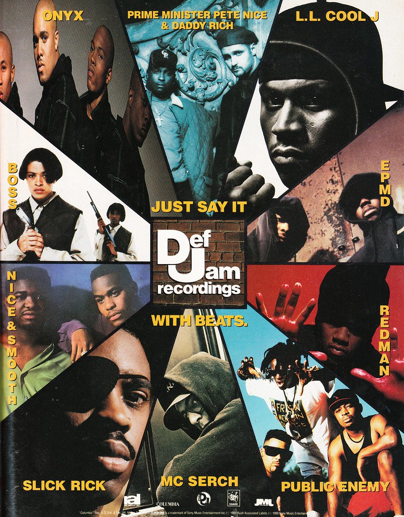 Def Jam Recordings ad (1992)