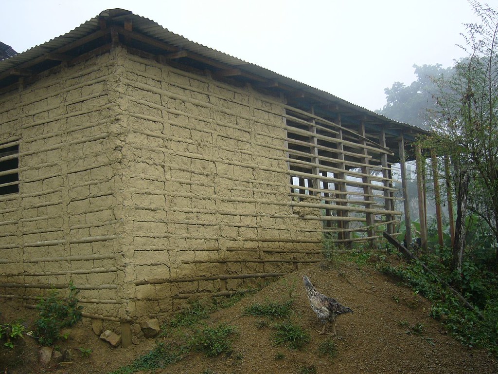 Casa de bahareque en construcción | En Masparrito | jlcrucif | Flickr