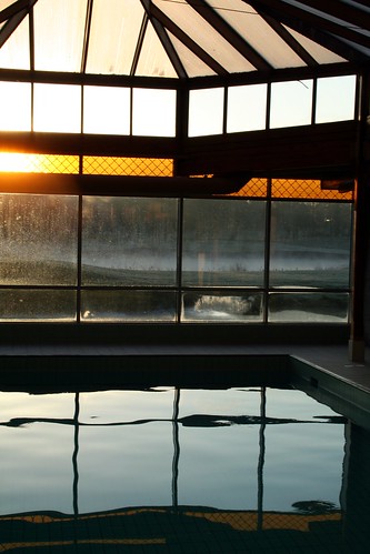 morning ireland irish sun pool swimming sunrise golf hotel glow manor adare