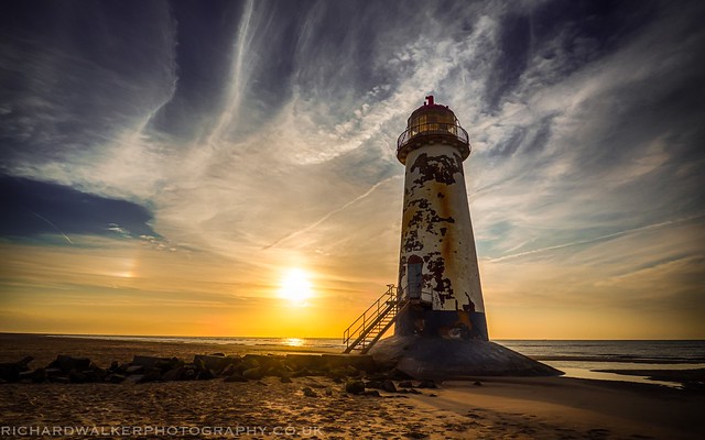 Talacre Lighthouse Sunset
