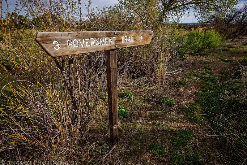 Government Trail Sign