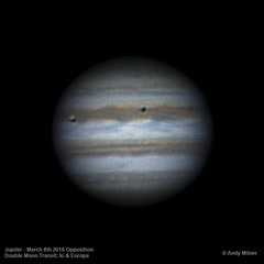 Jupiter March 8th Double Transit