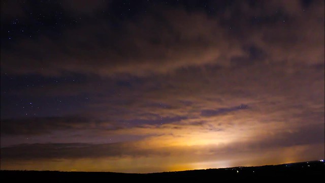 Aurora Timelapse From Oxfordshire 00:30-01:30GMT 07/03/16