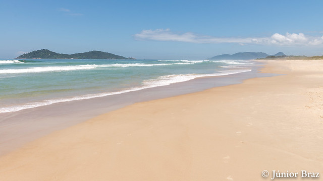 Campeche beach in Florianopolis, Santa Catarina, Brazil.