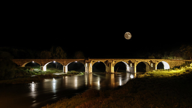 Bridge & Moon