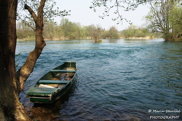 Duga Resa, Croatia - Waiting for better times on river Mrežnica