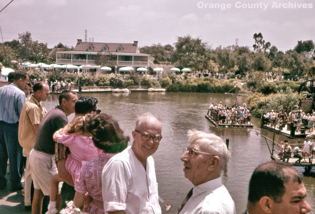 Rivers of America, Disneyland, 1961