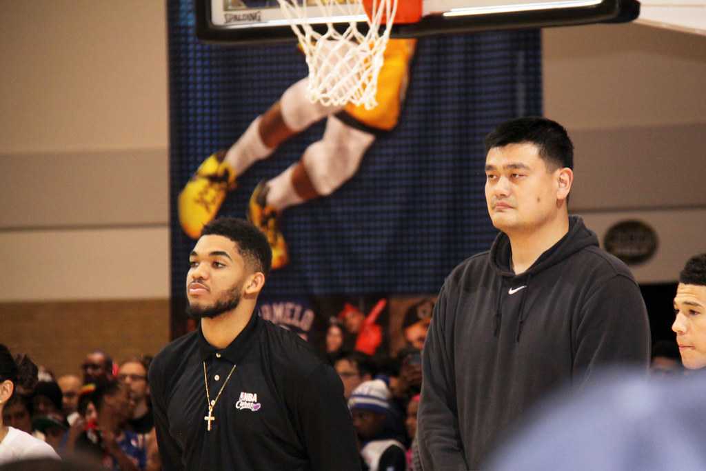 NBA No.1 Overall Picks - Karl-Anthony Towns (2015) and Yao… | Flickr