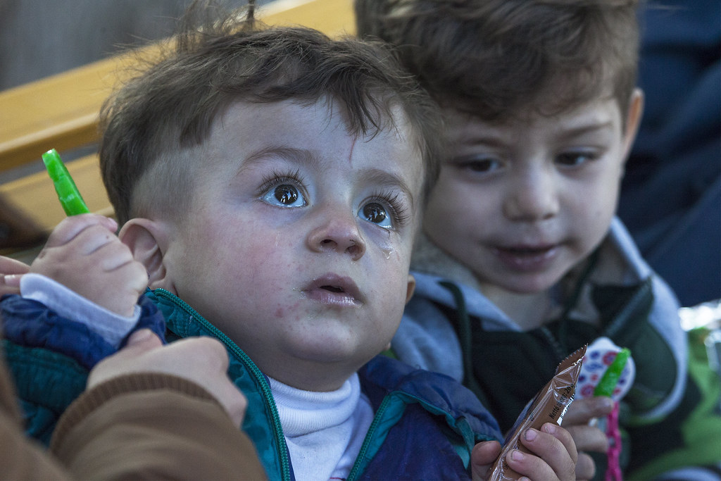 Child Refugees - Lesvos, Greece