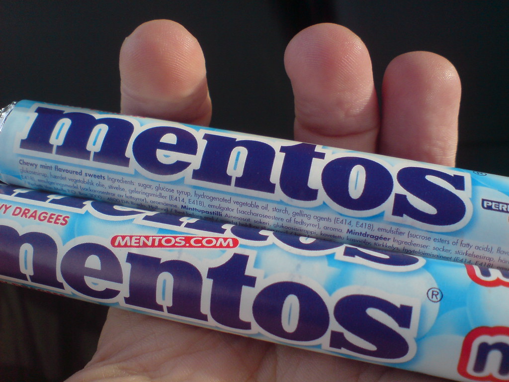 mentos by Darren Foreman. 