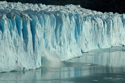 Huge Ice Collapse - Perito Moreno by Pat The Plant