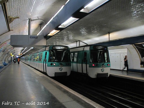 RATP : Duo de MF77 du Mtro 8  Daumesnil
