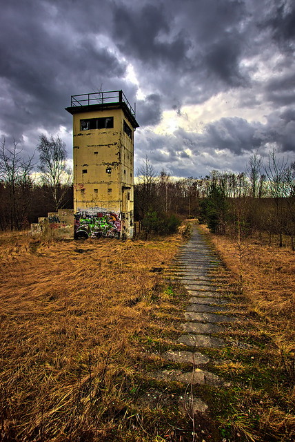 lost inner german border watchtower
