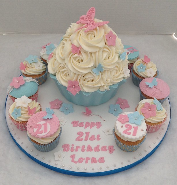 21st Birthday Giant Cupcake