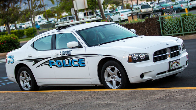 Maui Airport Police Dodge Charger