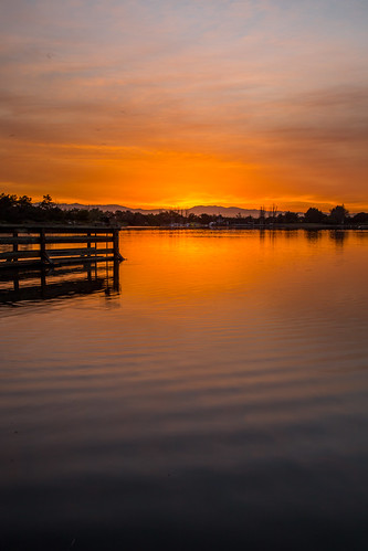 lake sunrise flickr shorelinelake paloalto california unitedstates us