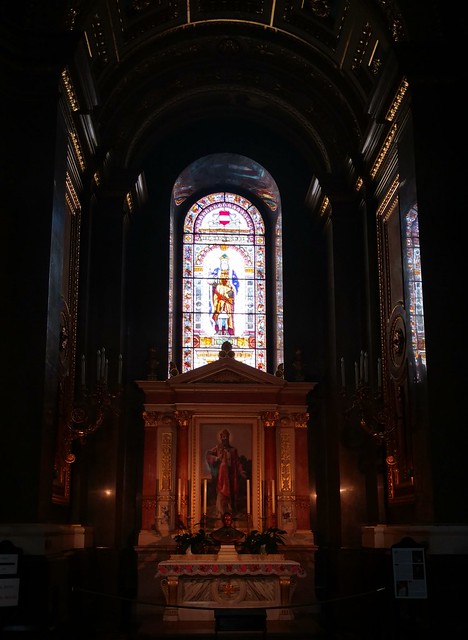 St. Stephen's Interior - St. Adalbert Side Altar