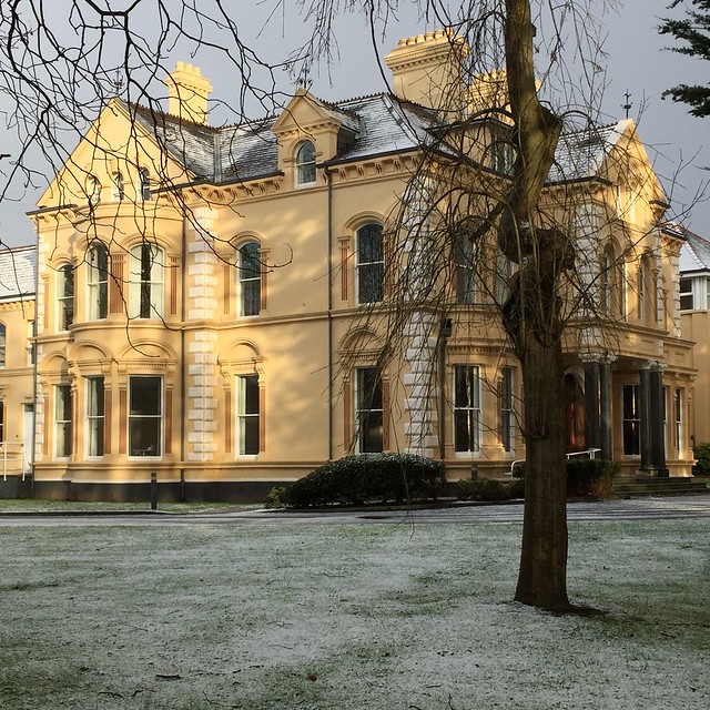 MacNeice House, Belfast, In Snow