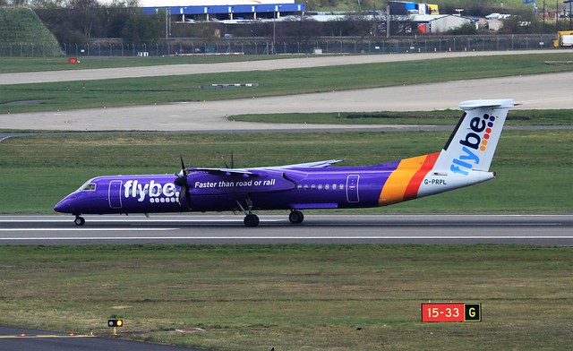 G-PRPL DHC-8-402 Flybe BHX 13-04-16
