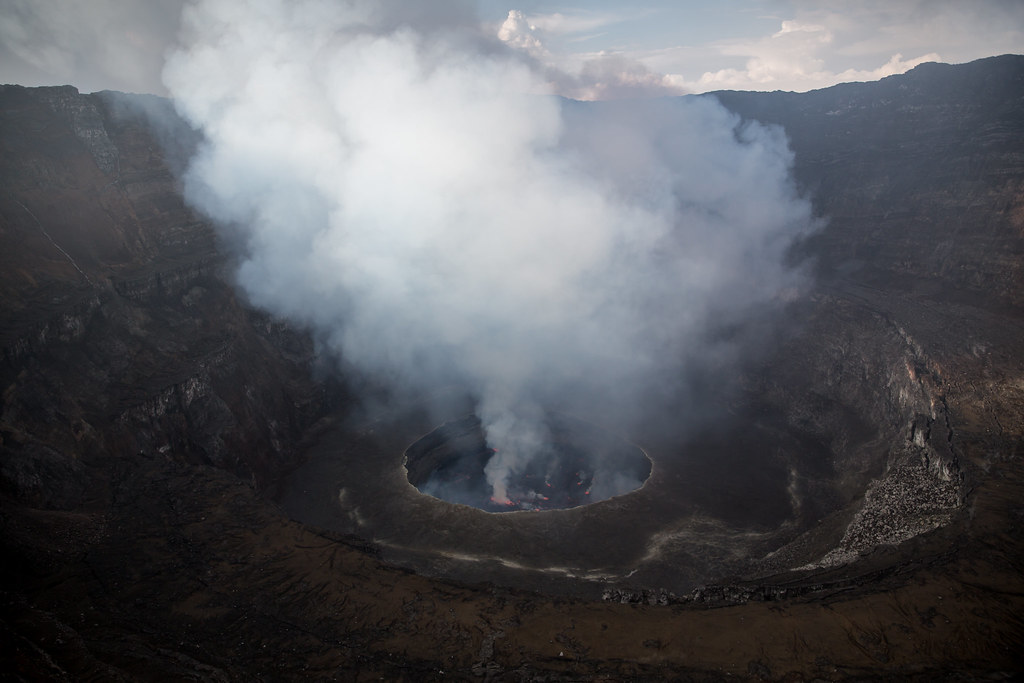 Nyiragongo volcano, Virunga National Park, DRC