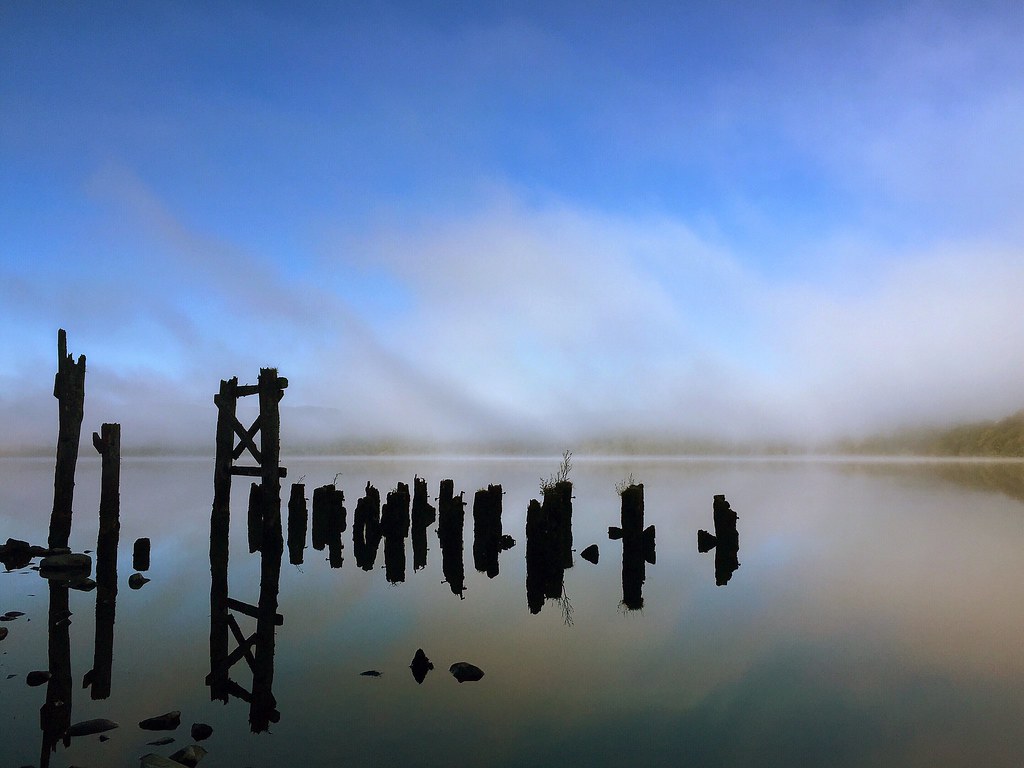 Low Mist Clearing from Loch Awe, from the Old Pier at Port… | Flickr