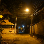 Kochi back streets by night