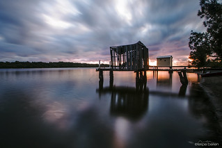 Boat Sheds on the Maroochy River