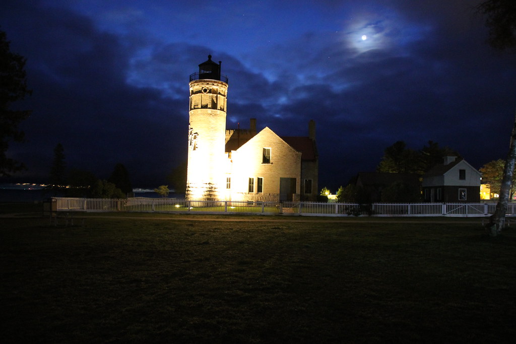 Old Mackinac Point Lighthouse (Mackinaw City, Michigan) - October 9, 2015