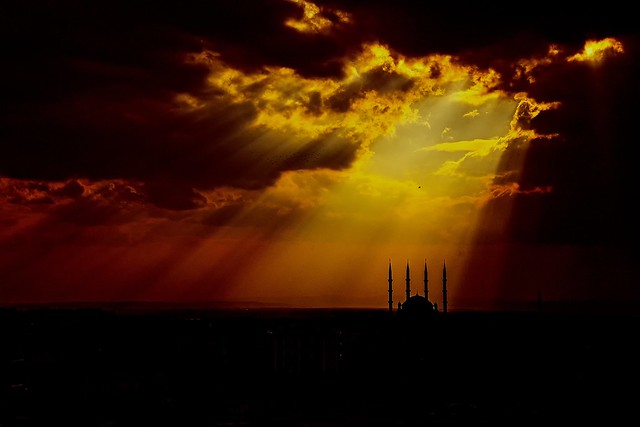Light of the city.. The Selimiye Mosque is symbol of Edirne/Turkey and one of UNESCO's World heritage centers..