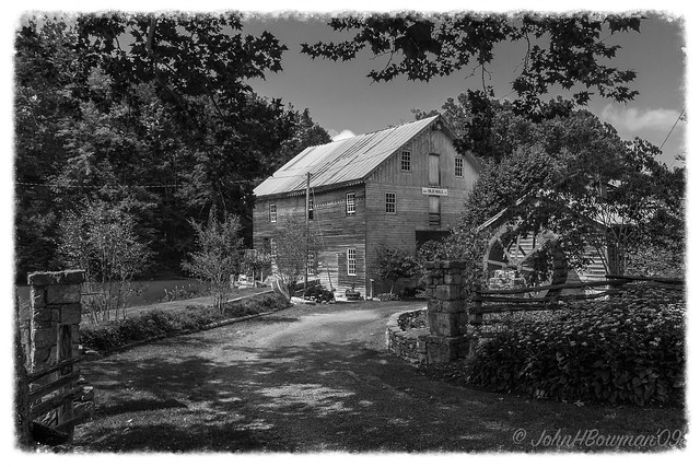 Cook's Mill in B&W (HFF)