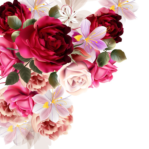 Vector cute flower bouquet for design | by noor.khan.alam