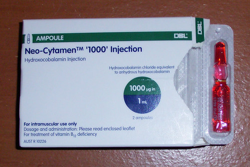 The Red Vial | I had a B12 Injection today, the vials are so… | Flickr