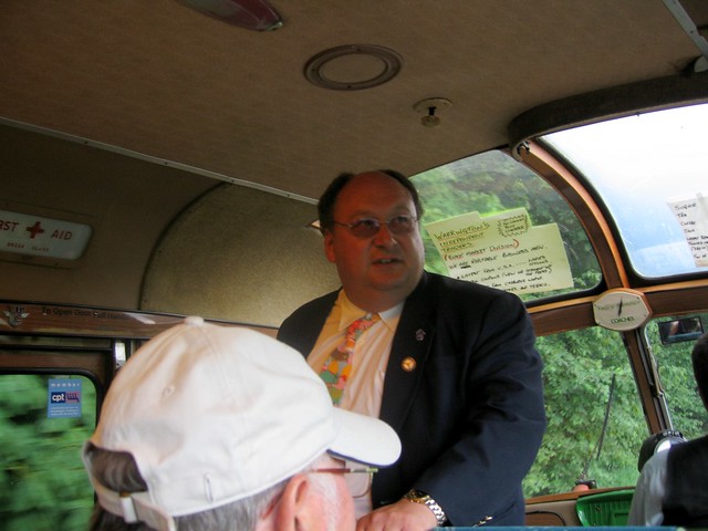 Bus conductor / Blackmarketeer - Watercress Line VE Day