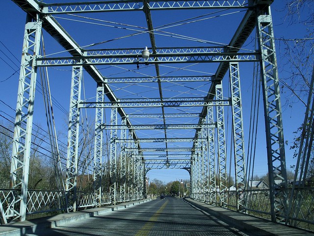 Bridge over Scioto River, Prospect, Ohio