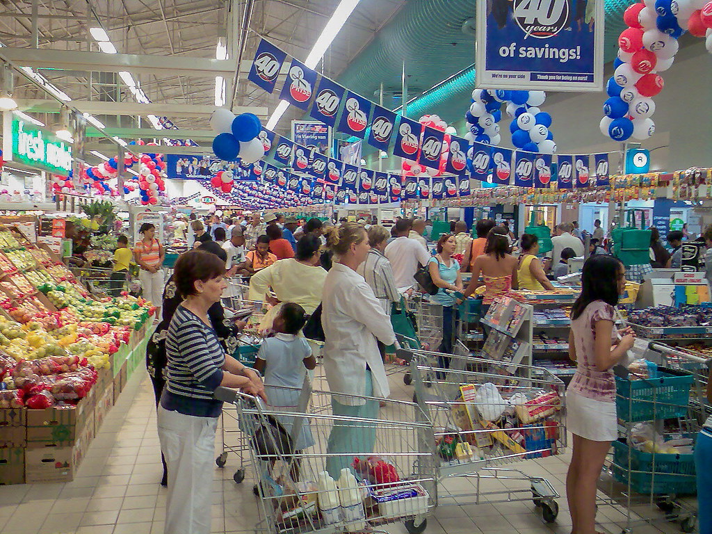 Busy Supermarket