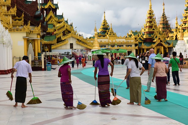 Shwedagon Paya, Yangon, Myanmar (Birmania) D810 825