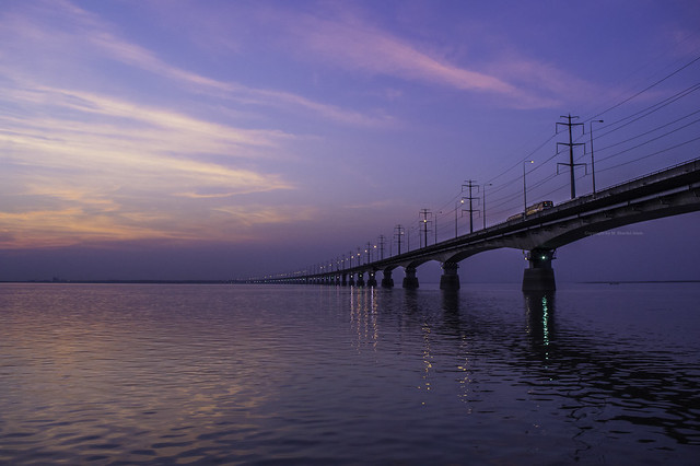 Evening View of Jamuna Bridge