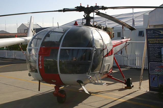 ZS-RJW Sud-Aviation SE.3160 Alouette III AV8 Helicopters @ Ysterplaat 24-Sep-2010 by Johan Hetebrij