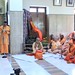 A “Sadhu Bhandara” was organized for the first time in Ramakrishna Mission, New Delhi, on Sunday, the 27th March 2016. This is in keeping in view the great tradition set by Bhagawan Sri Ramakrishna for respecting all other spiritual organisations and sadhus.  As many as 80 Sadhus of other Ashramas with different traditions in Delhi and around participated in the special Sadhu Bhandara.