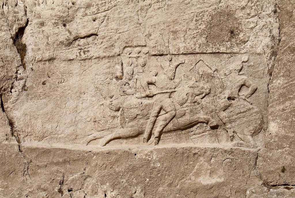 Relief, Naqsh-e Rostam, Marvdasht, Fars Province, Iran
