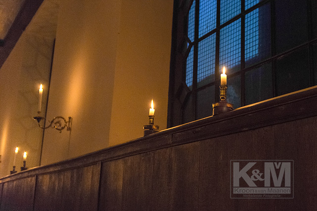 Portuguese Synagogue by candlelight
