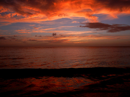 ocean sunset sky cloud beach gulfofmexico water florida tide bonitasprings 2015 project52